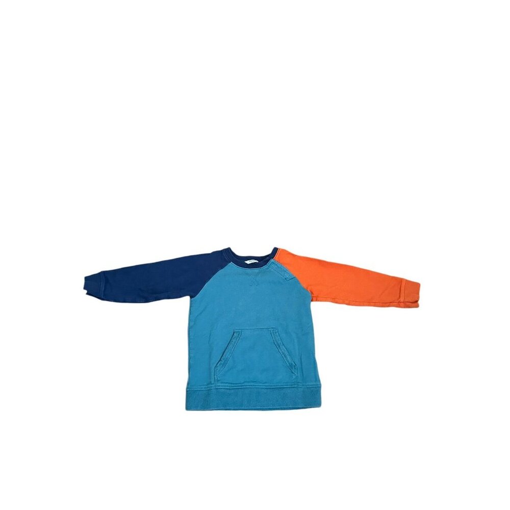 Baby Boden Hotchpotch Colorblock Sweatshirt
